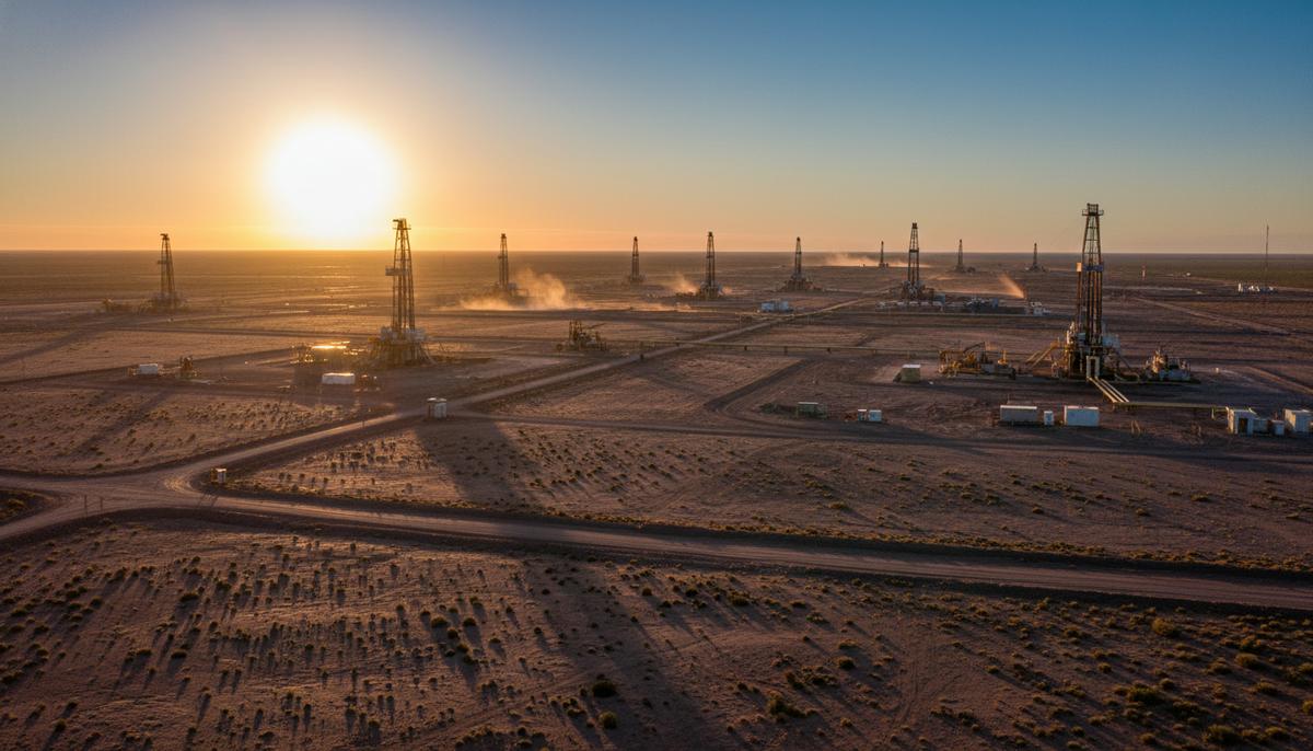 Equinor продает сухопутные активы в Аргентине за 1,1 млрд долларов Нефтегазодобывающая установка и оборудование на сланцевом месторождении Вака Муэрта в засушливом ландшафте Патагонии.