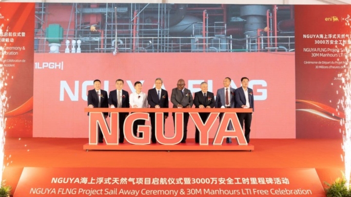 Eni наращивает добычу СПГ в Конго с новым плавучим заводом Nguya