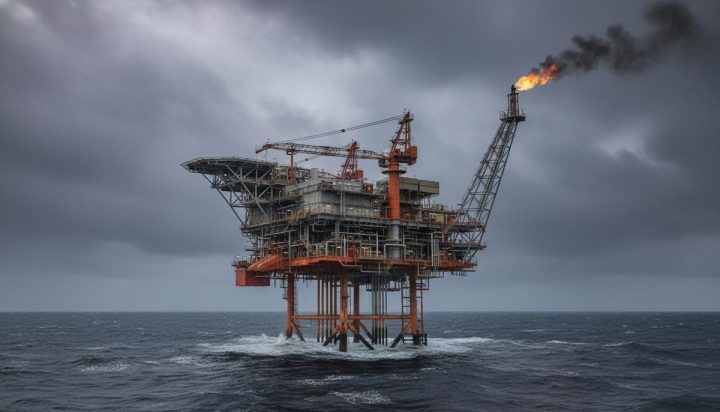 В Северном море завершили бурение скважины с признаками углеводородов