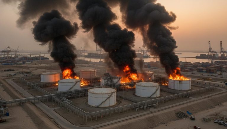 Пожар в энергетическом хабе Фуджейры и сбои поставок на Ближнем Востоке