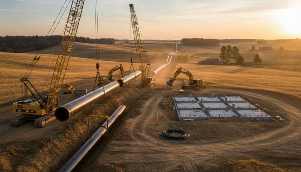 Williams начала расширение газопроводной системы Transco на северо-востоке США