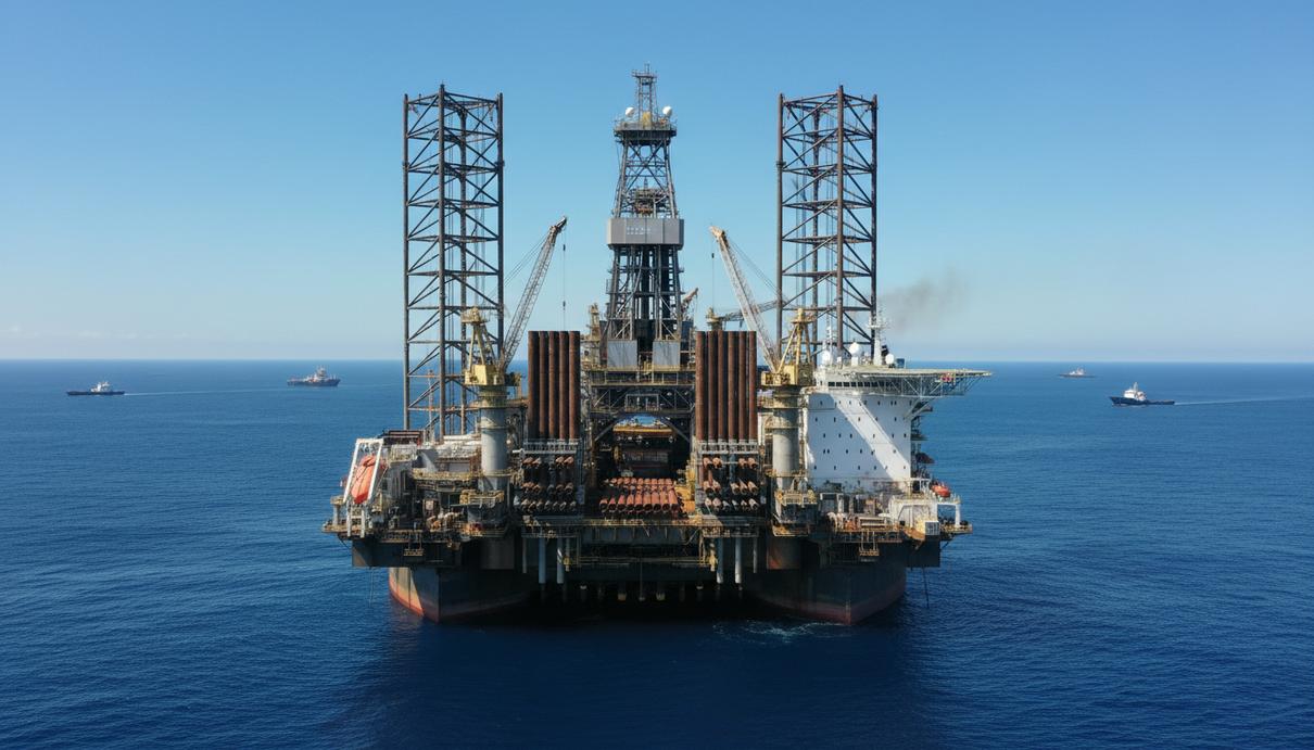Impact Oil & Gas разделит активы в Намибии и ЮАР Буровое судно для сверхглубоководного бурения в открытом море на шельфе Намибии