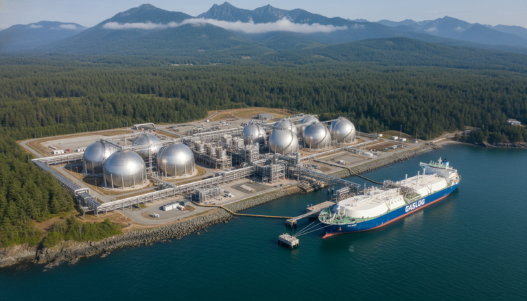 LNG Canada начинает подготовку к расширению СПГ-терминала в Китимате